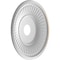 Ekena Millwork Berkshire PVC Medallion (Canopies up to 8 3/8"), 19"OD x 3 1/2"ID x 1"P, Satin Smokey Beige CMP19BEGBE - alternate 3